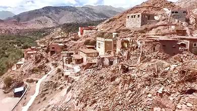 إعادة إعمار القرى المنكوبة في المغرب